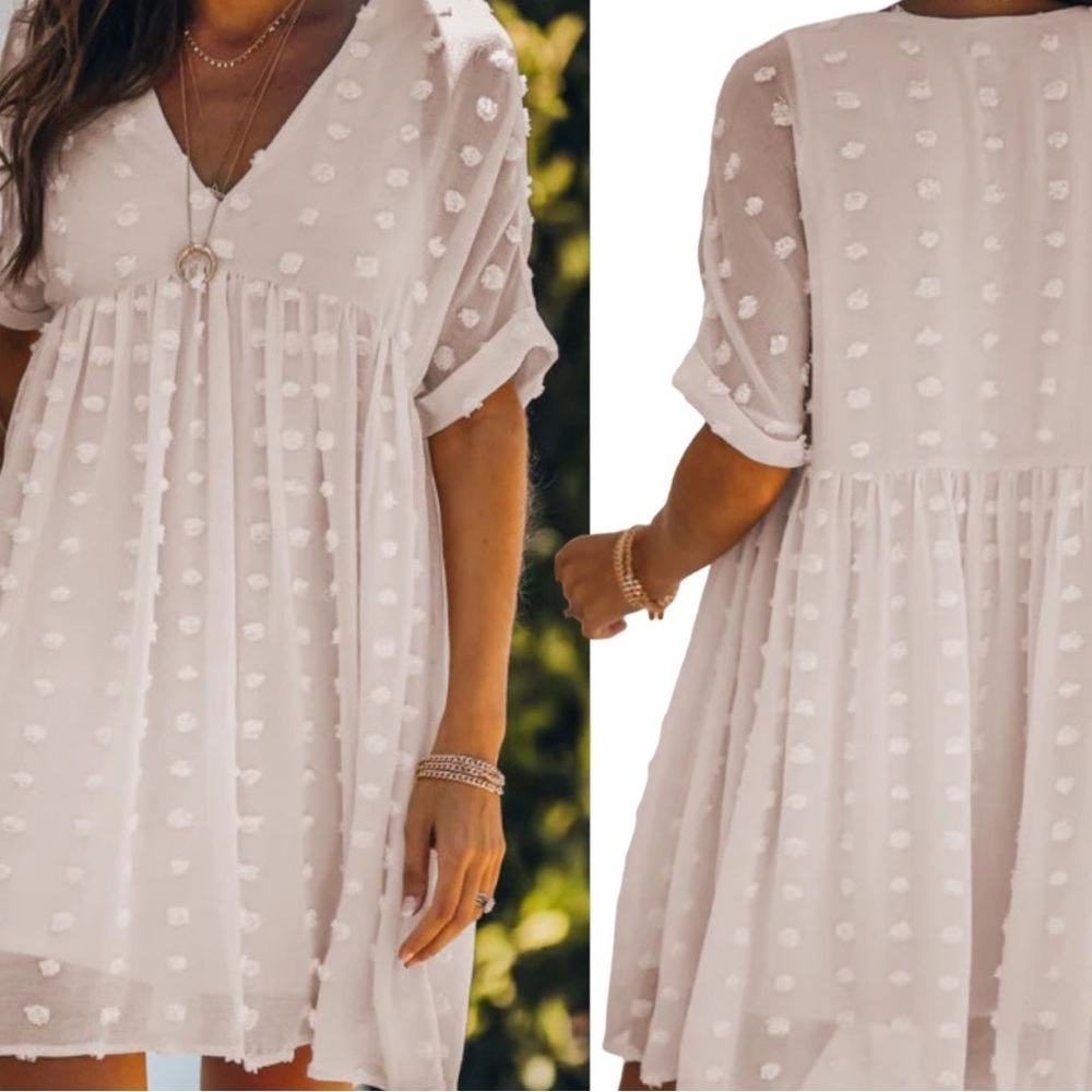 Shop The Mint Remember The Days Babydoll Dress size Medium